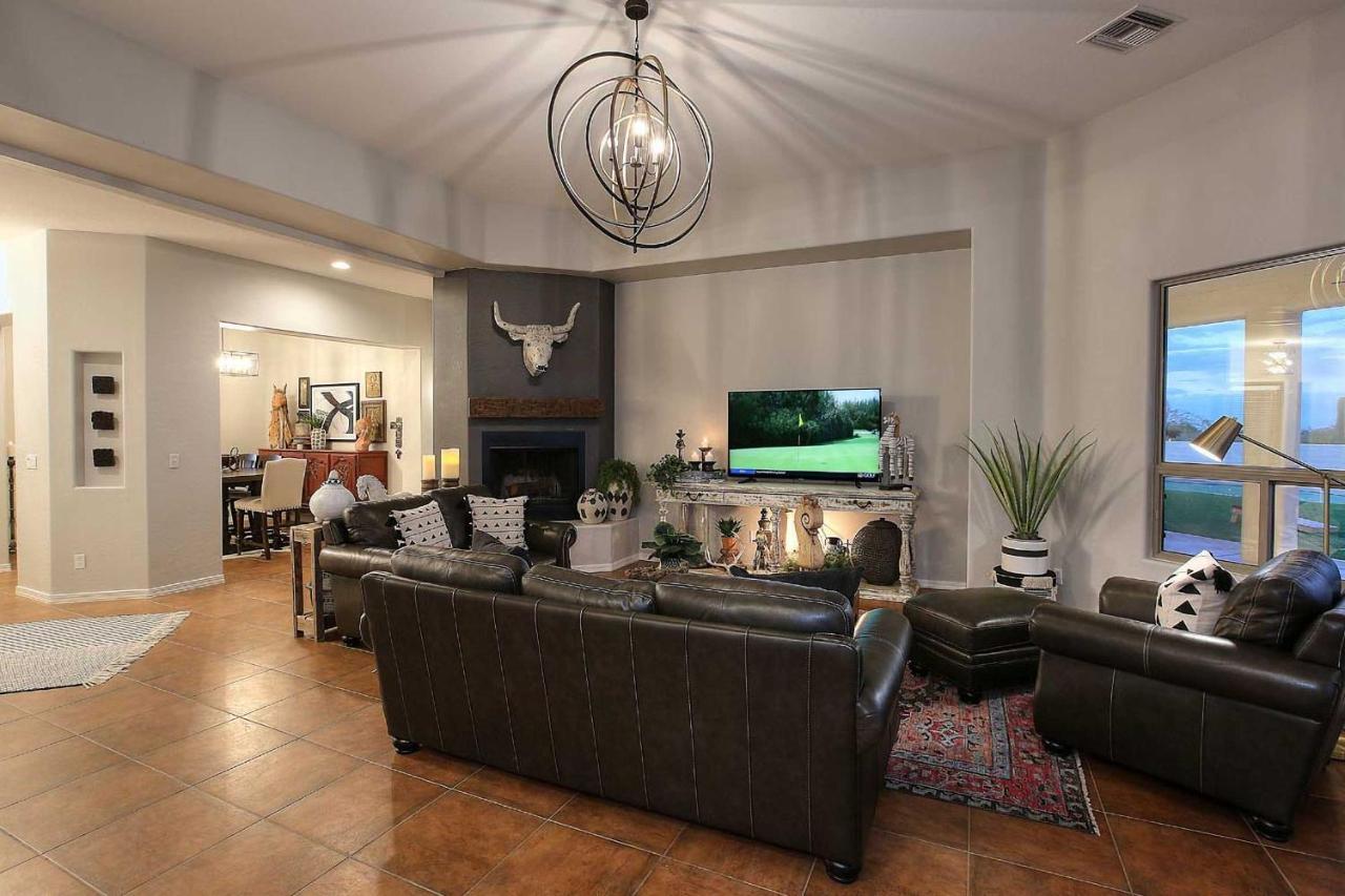 Adobe Arizona Home With City And Mountain Views Queen Creek Extérieur photo