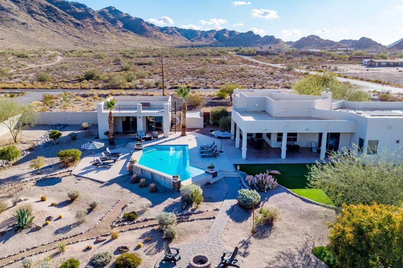 Adobe Arizona Home With City And Mountain Views Queen Creek Extérieur photo