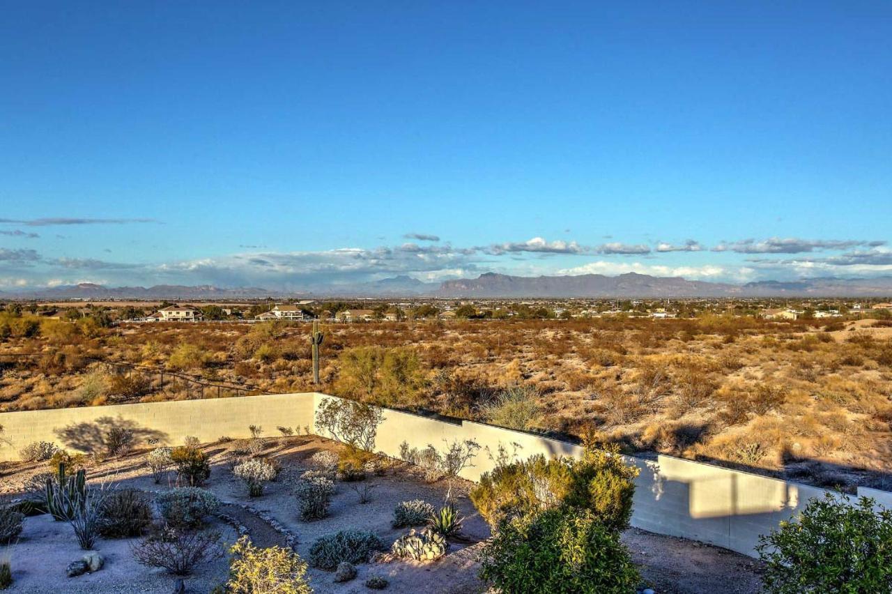 Adobe Arizona Home With City And Mountain Views Queen Creek Extérieur photo