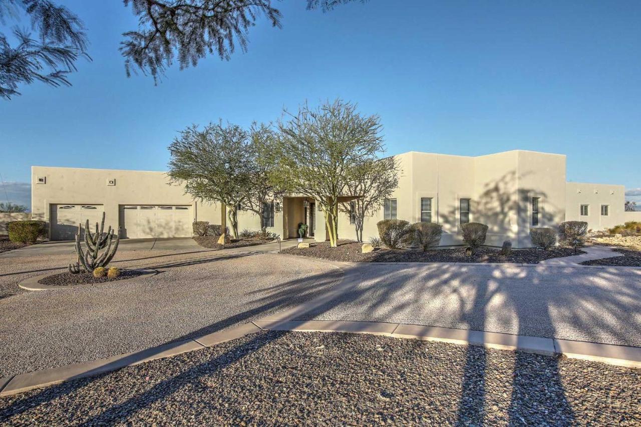 Adobe Arizona Home With City And Mountain Views Queen Creek Extérieur photo