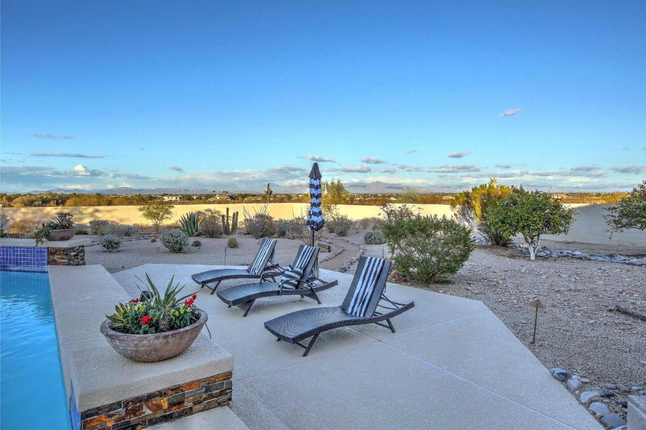 Adobe Arizona Home With City And Mountain Views Queen Creek Extérieur photo