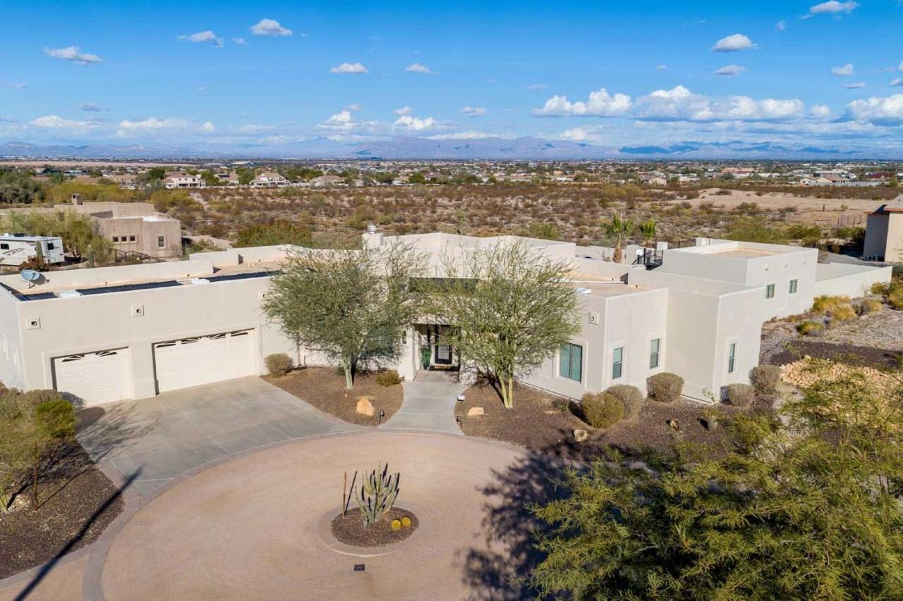 Adobe Arizona Home With City And Mountain Views Queen Creek Extérieur photo